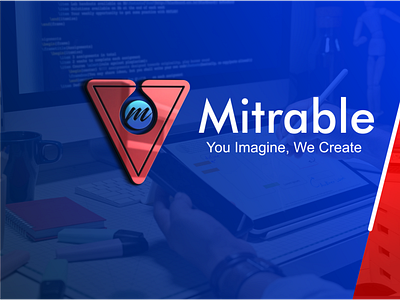 Mitrable Web Design Agency branding logo vector