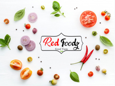 Red Foodz logo design branding design illustration logo vector