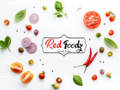 Red Foodz logo design