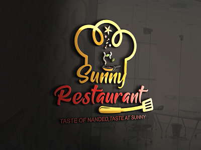 Sunny Restaurant Nanded Mumbai branding design illustration logo vector