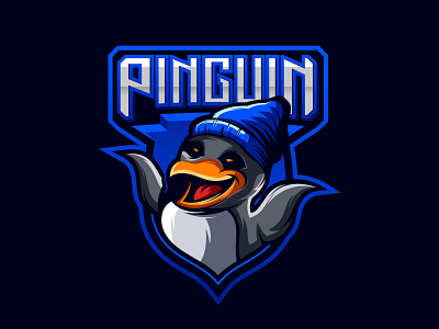 pinguin logo design