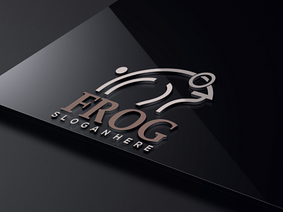 frog logo design