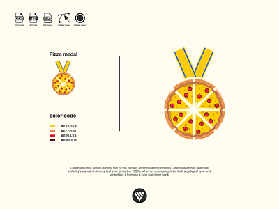 pizza medal logo
