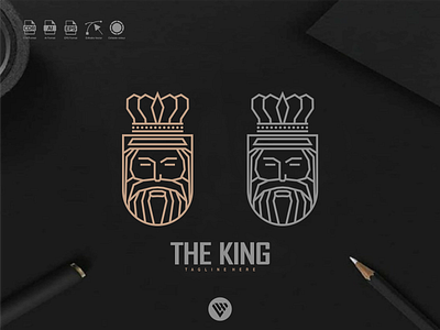 the king logo