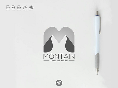 M mountain Logo