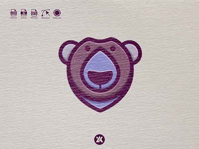BEAR LOGO DESIGN app bear branding design icon illustration logo typography ui ux vector