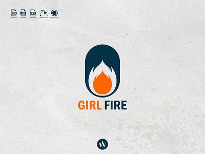 GIRL FIRE LOGO