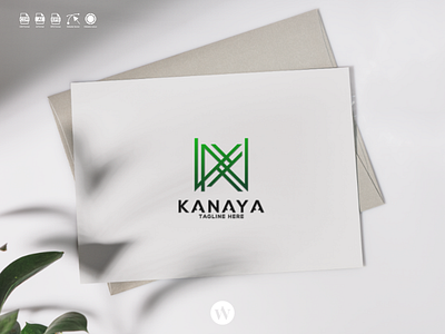 KANAYA LOGO app branding design icon illustration logo typography ui ux vector