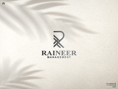 RAINEER Logo app branding design icon illustration letters logo monogram typography ui ux vector