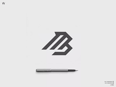mb logo app branding design icon illustration logo typography ui ux vector