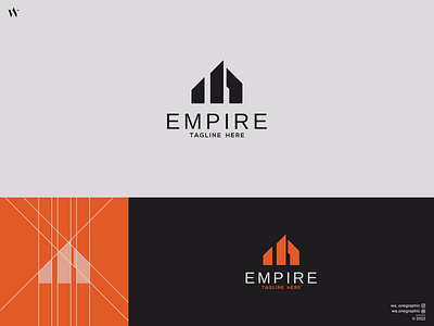 Empire Logo app branding design icon illustration letters logo monogram typography ui ux vector