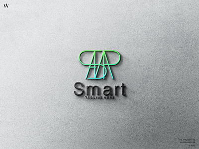 SMART Logo 3d animation app branding design graphic design icon illustration logo motion graphics typography ui ux vector