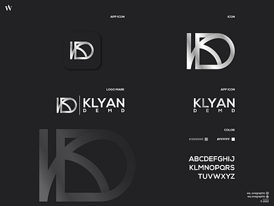 KD Logo 3d animation app branding design graphic design icon illustration logo motion graphics typography ui ux vector