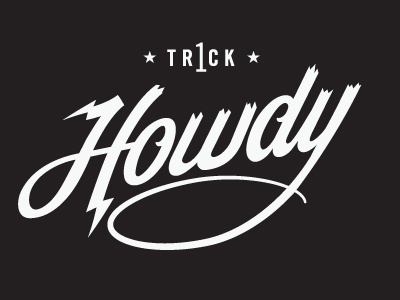 Howdy chalk tshirt type