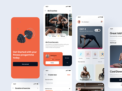 Fitness and workout app