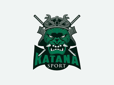 samurai katana logo inspirations