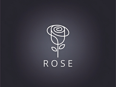 rose logo animation art branding design graphic design icon illustration illustrator logo vector