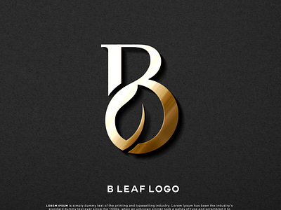 B leaf logo 3d animation branding graphic design logo motion graphics ui