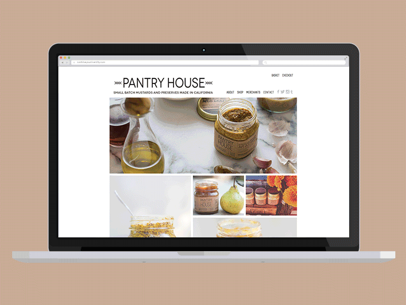 Pantry House E-Commerce Website