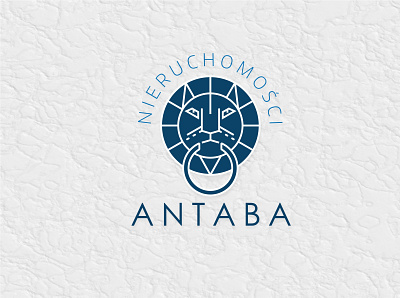 Leo - logo for Antama Nieruchomosci animals branding leo logo realestate