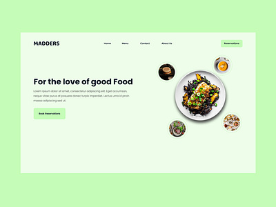 Restaurant Landing Page