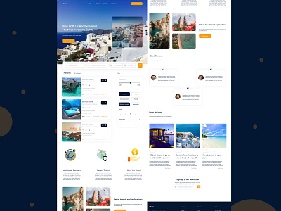 Resort Landing Page