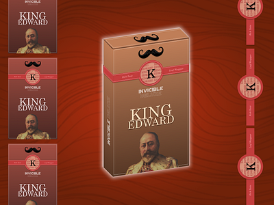 King Edward box cigars design edward king kingedward logo redesign tobacco