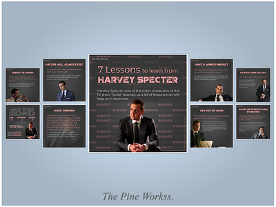 7 Lessons to Learn From Harvey Specter badass harvest harvey harveyspecter posts specter suits