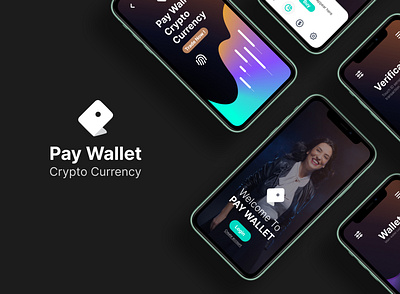 Pay Wallet branding graphic design ui ux