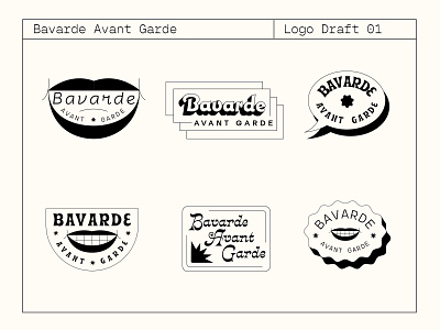 Bavarde Avant Garde - Logo Drafts