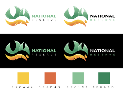 Logo for national reserve branding design icon illustration logo vector