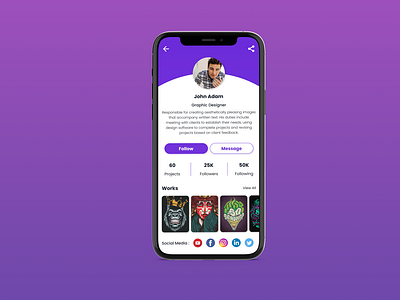 User Profile Design