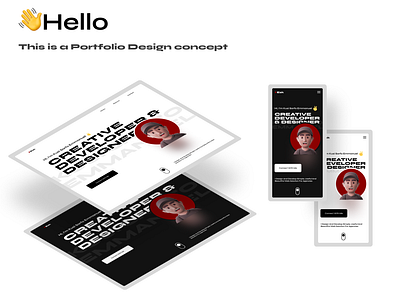 Portfolio design concept