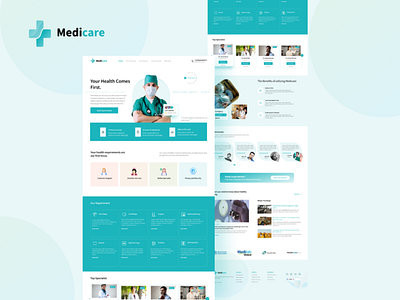 Medicare Landing page concept