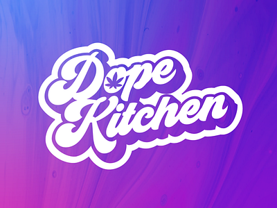 Dope Kitchen Logo Reveal