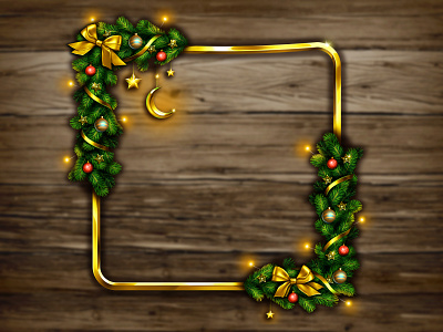 Christmas frame