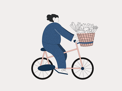 Ride your bike adobe illustrator art character characterdesign design flat graphic illustration illustration art illustrations