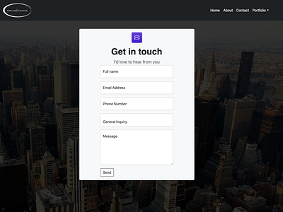 Slick Contact Page