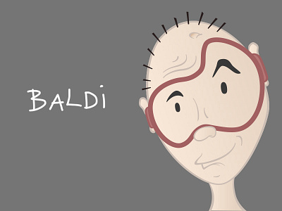 WiP Baldi Characterdesign baldi character illustration