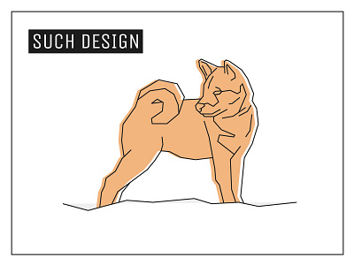 Day 5 – Doge 30daychallenge animal cute design doge fashion illustration shiba inu