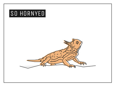 Day 18 – Horned Lizard 30daychallenge animal design fashion geometric illustration lizard lowpoly