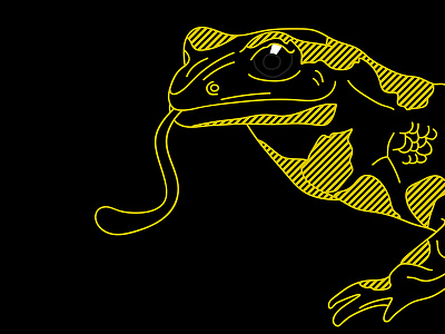 Day 22 – Salamander 30daychallenge animal comic cute halftone illustration kids salamander