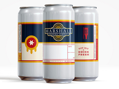 Marshall Brewing Co. Crowler Label