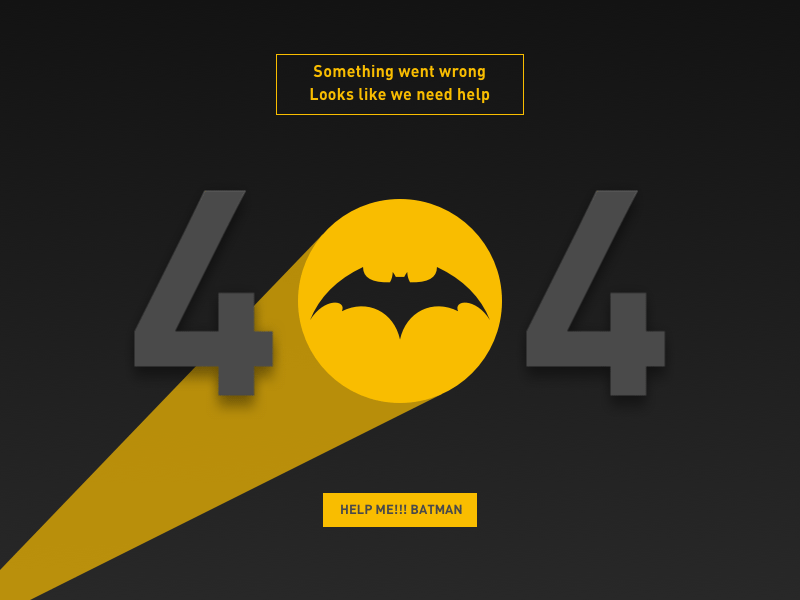 404 Batman 404 animation batman black error gif