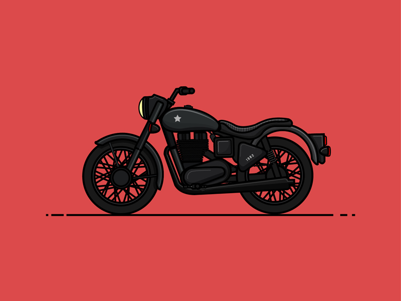 Royal Enfield Sketch Artwork Buy HighQuality Posters and Framed Posters  Online  All in One Place  PosterGully