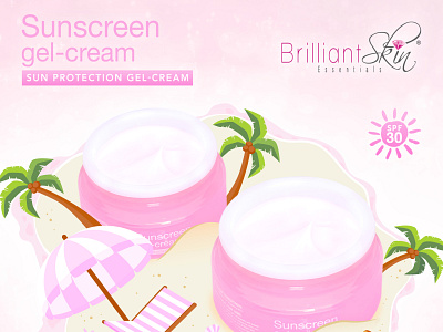 Social Media Advertisement (Sunscreen-gelcream)