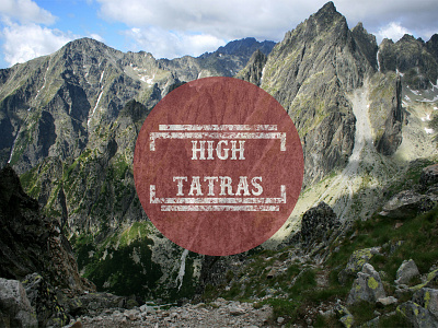 High Tatras hightatras logo mountains nature slovakia title typography vector video