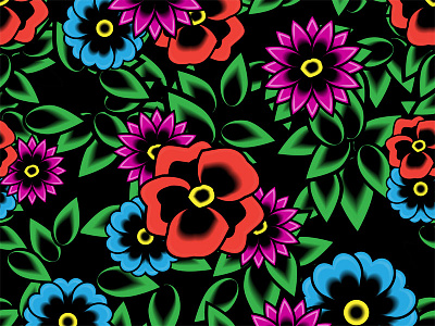 Flower Pattern flower hawaiian pattern