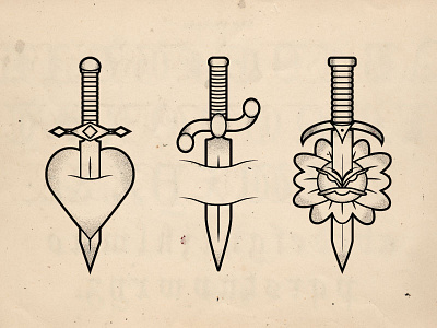 Tattoo Daggers