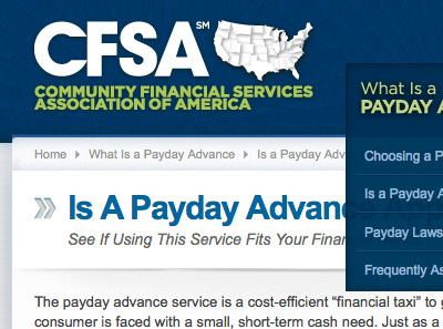 Community Financial Services Association of America